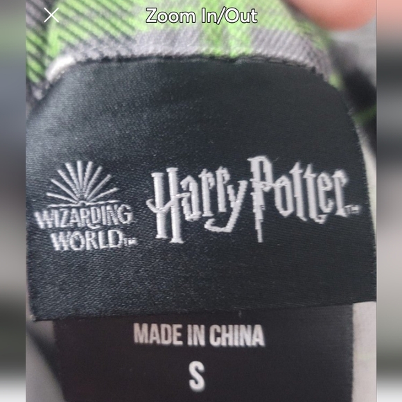 Harry Potter Dark Mark Death Eater  Plaid Skirt, NWOT, size small - Picture 4 of 4